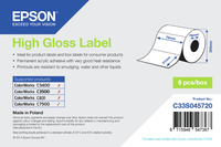  Epson HIGH GLOSS LABEL - (C33S045720)  rezerves daļas un aksesuāri printeriem