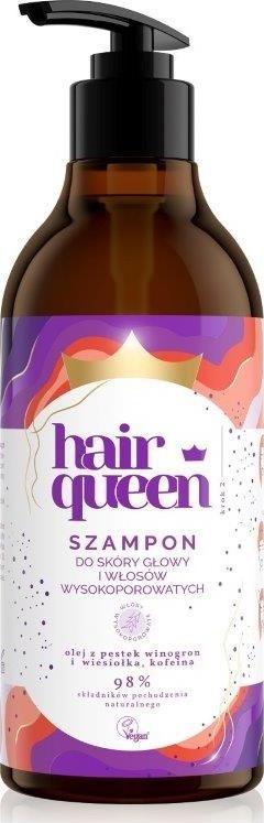 Hair Queen Szampon do skory glowy i wlosow wysokoporowatych 400ml 5904569230074 (5904569230074) Matu šampūns