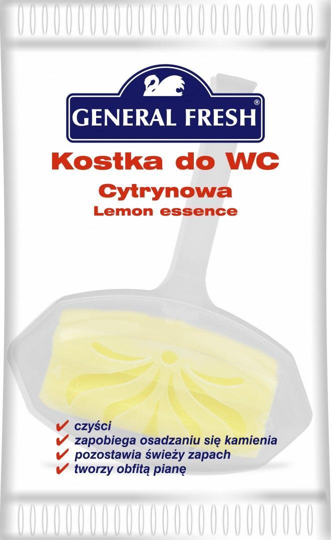 General Fresh Kostka do WC zawieszka 35g cytryna GENERAL FRESH hok0768650 (5900785603005) Sadzīves ķīmija