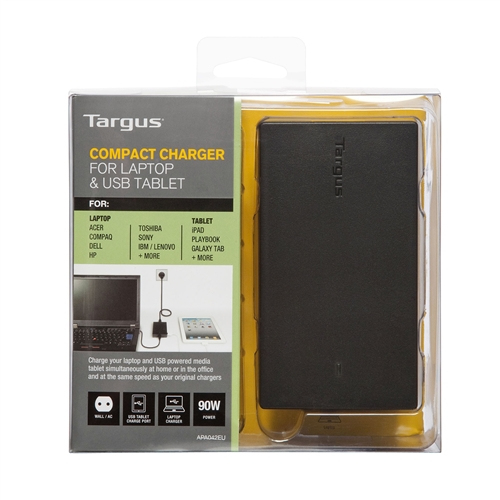 TARGUS Compact Charger For Laptop and US Serveru aksesuāri