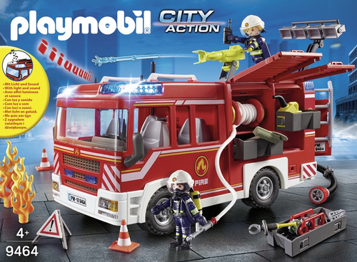 Playmobil City Action Fire Brigade Rescue Vehicle (9464) Rotaļu auto un modeļi