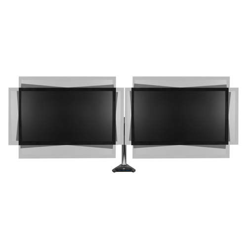 Arctic dual monitor holder Z2-3D (Gen 3) with USB 3.0 hub, 3D adjustable