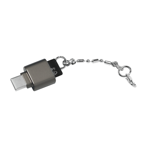 LOGILINK -  USB-C to microSD Card reader as a key chain karšu lasītājs