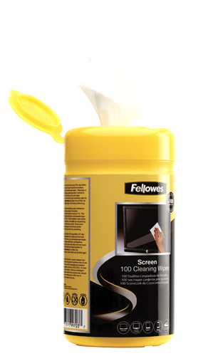 Fellowes Screen Cleaning Wet Wipes 100 pcs (9970330) tīrīšanas līdzeklis
