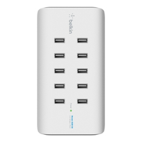 Belkin Rockstar 10-Port USB Charg. station, 120W    B2B139vf