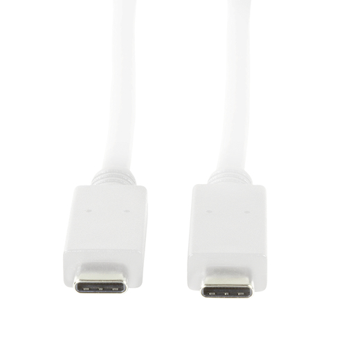 LOGILINK - USB-C 3.1 Gen2 connection cable, 1m, white USB kabelis