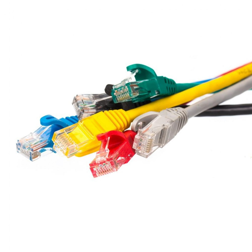 Netrack patch cable RJ45, snagless boot, Cat 5e UTP, 10 m yellow tīkla kabelis