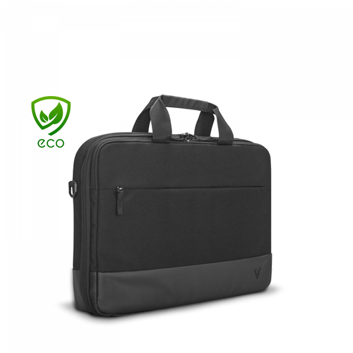 V7 13IN ECOFRIENDLY FRONTLOAD BLK PROFESS. RFID POCKET PROTECTION portatīvo datoru soma, apvalks