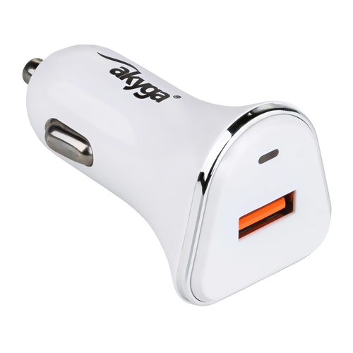 Akyga Car charger AK-CH-07 USB 5V/3.0A 15W Quick Charge 3.0 aksesuārs mobilajiem telefoniem