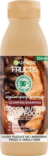 Garnier GARNIER_Fructis Cocoa Butter Hair Food Shampoo szampon do wlosow puszacych sie i niesfornych 350ml 3600542432689 (3600542432689) Matu šampūns