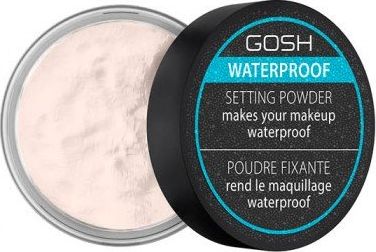 Gosh Gosh Setting Powder Waterproof WODOODPORNY PUDER SYPKI 001 Transparent 5711914151560 (5711914151560)