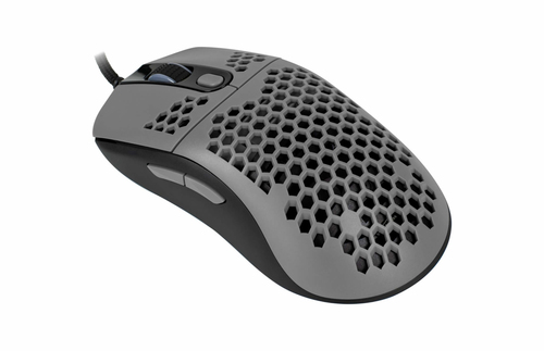 Arozzi Favo Ultra Light Gaming Mouse, RGB LED light, Grey/Black, Gaming Mouse 850009447494 peles paliknis