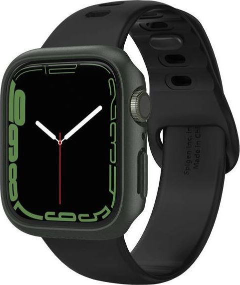 Spigen Etui Spigen Thin Fit Apple Watch 7 45mm Military Green SPN2074GRN (8809811857603)