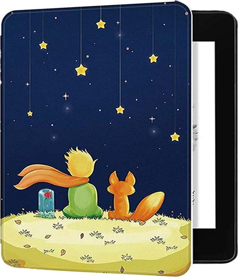 Pokrowiec Tech-Protect Graphic Kindle Oasis Child and Fox 7547009 (5905101592209) planšetdatora soma