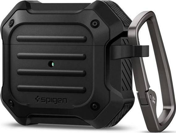 Spigen Etui ochronne Tough Armor do Apple AirPods 3 czarne 8809710758698-ASD01987 (8809710758698)