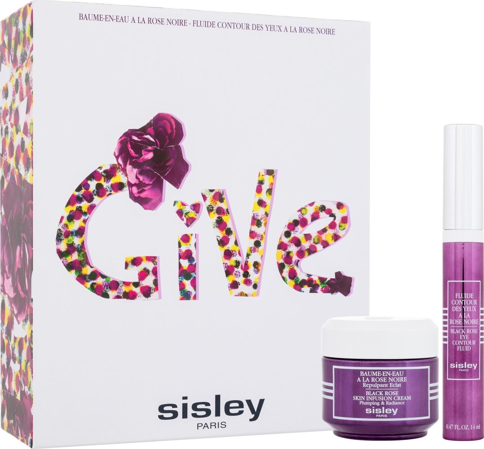 Sisley Zestaw Give (Black Rose Skin Ifusion Cream 50ml+black Rose Eye Contour Fluide 14ml) 130302 (3473311320216)