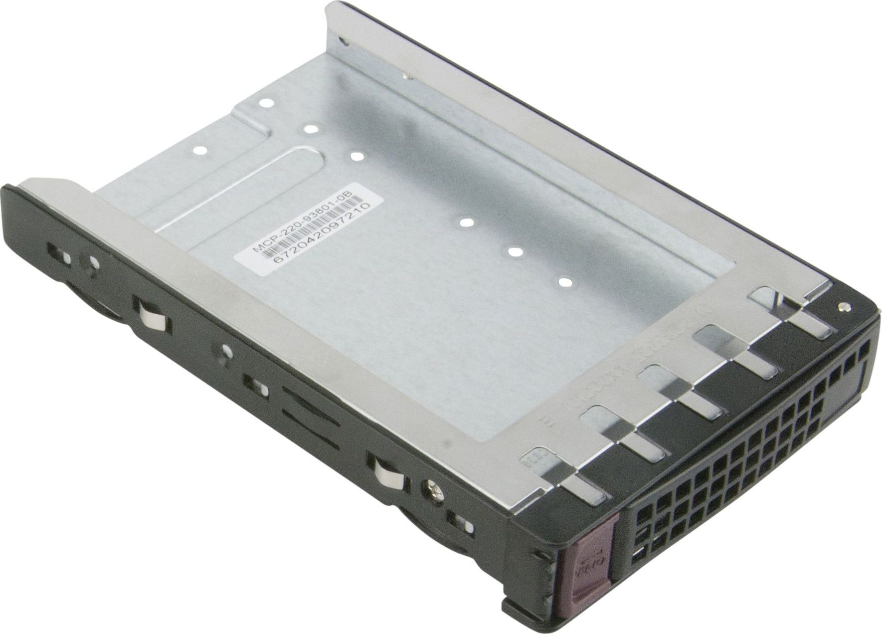 RAMKA for HDD 2 5  SUPERMICRO MCP-220-93801-0B aksesuārs datorkorpusiem