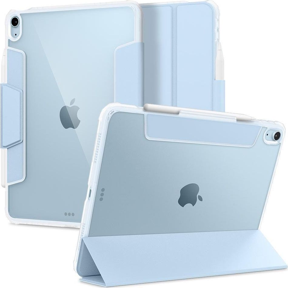 Etui na tablet Spigen Etui Spigen Ultra Hybrid Pro Apple iPad Air 4 Sky Blue SPN1560BLU (8809756645037) planšetdatora soma