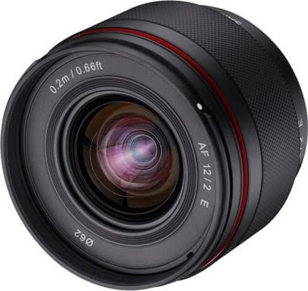 Obiektyw Samyang Sony E 18 mm F/2 AF 23072 (8809298887490) foto objektīvs