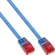 InLine Ultraslim Patchcable U/UTP, Cat.6, Blue, 7m (71607B) tīkla kabelis