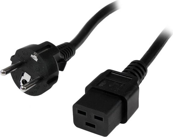 StarTech.com 2m Computer IEC 320 C19 auf CEE7 Netzkabel (PXTEUC192M) adapteris