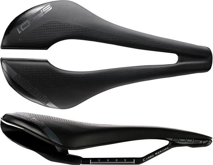 Selle Italia Siodlo SELLE ITALIA SP-01 BOOST KIT CARBONIO SUPERFLOW L (id match - L3) carbon/keramic 7x9, fibra-tek, 166g czarne (NEW) 30645