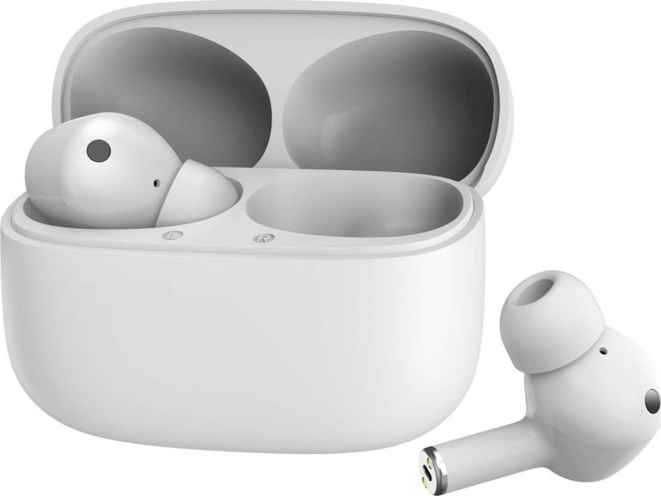 SavioTWS ANC-101 ANC headphones/headset Wireless In-ear Music Bluetooth 5.0 White austiņas