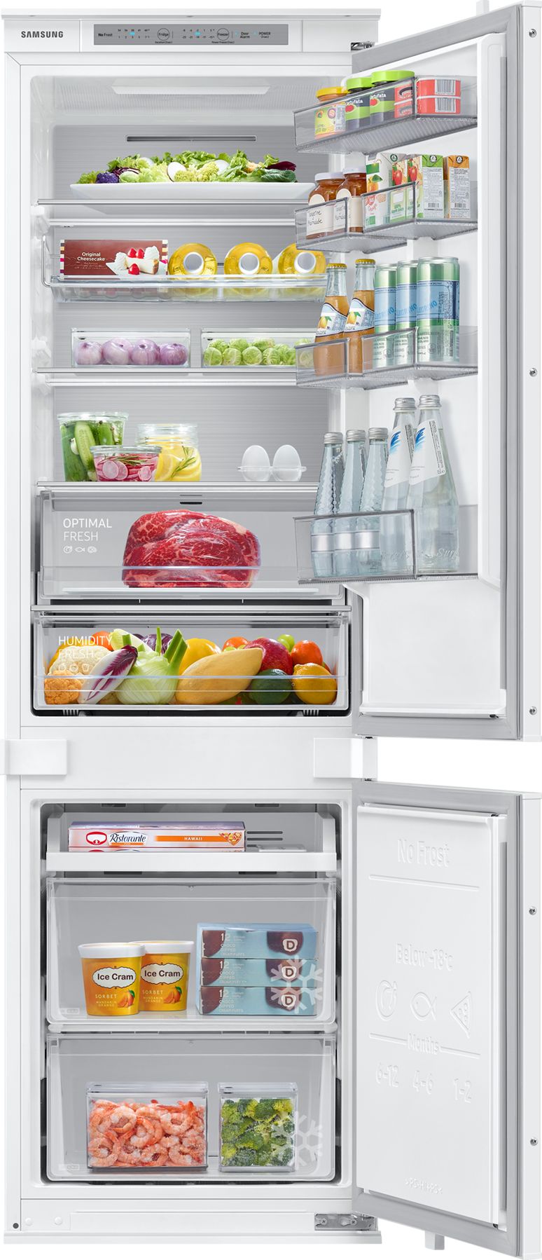 Lodowka Samsung BRB26705FWW Iebūvējamais ledusskapis