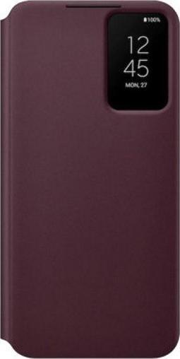 Samsung Smart Clear View Cover Galaxy S22+ 5G burgundy