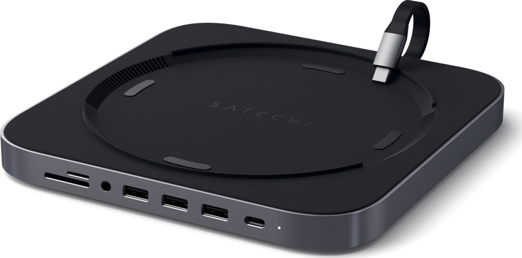 Stacja/replikator Satechi USB-C (ST-ABHFM) dock stacijas HDD adapteri