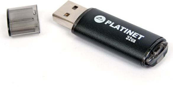 Platinet X-DEPO PMFE32B 32GB USB 2.0 Zibatmiņa Melna USB Flash atmiņa