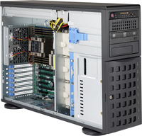 Supermicro SC745 BAC-R1K23B - Tower - 4U - Erweitertes ATX - SATA/SAS - Hot-Swap 1200 Watt - Schwarz - USB 672042429936