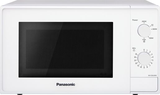 Panasonic NN-E20JWMEPG microwave Countertop Solo microwave 20 L 800 W White Mikroviļņu krāsns