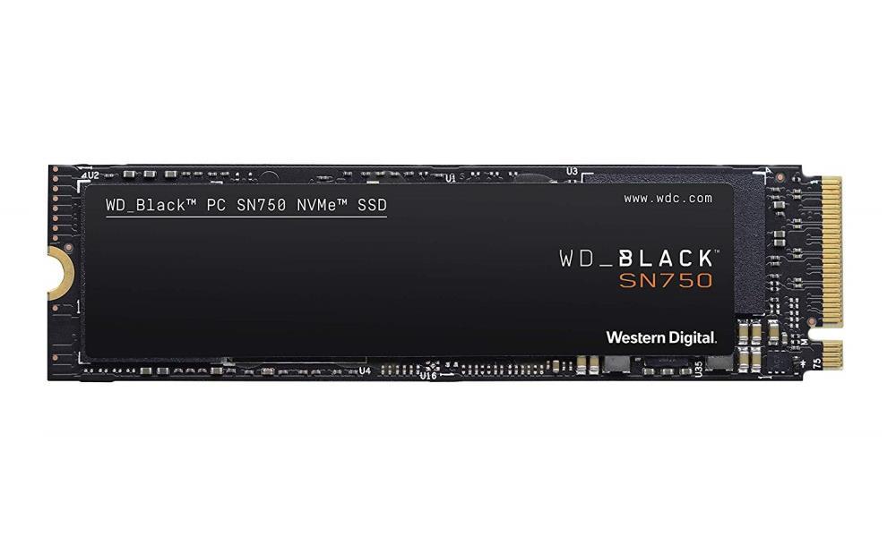 WD Black SSD SN750 Gaming NVMe 2TB M.2 SSD disks