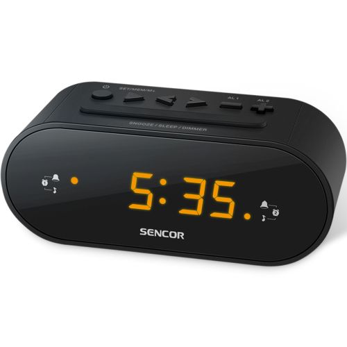 Radio Alarm Clock SENCOR SRC 1100 B radio, radiopulksteņi