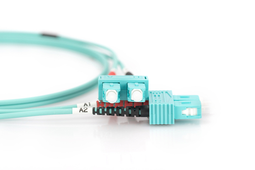 DIGITUS Fiber Optic Patch Cord, SC / SC 5m OM3 tīkla kabelis