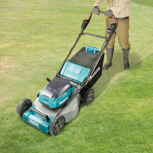 Makita DLM530Z lawn mower Walk behind lawn mower Battery Black, Blue Zāles pļāvējs - Trimmeris