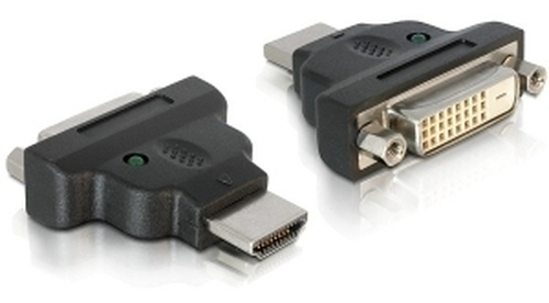 Delock adapter HDMI(M)->DVI-D(F) (24+1) Dual Link karte