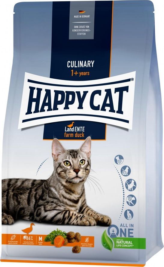 Happy Cat Culinary Farm Duck z kaczka 4 kg HC-0415 (4001967140415) kaķu barība