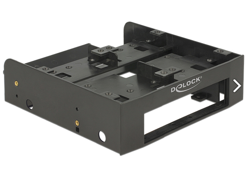 Delock 5.25 mounting frame for 1x 3.5 + 2x 2.5 hard drives (18000) piederumi cietajiem diskiem HDD