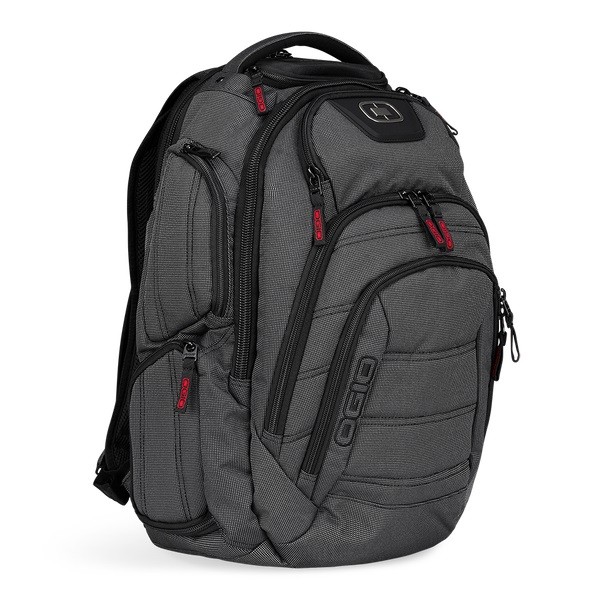 OGIO BACKPACK RENEGADE RSS BLACK PINDOT P/N: 111071_317 portatīvo datoru soma, apvalks