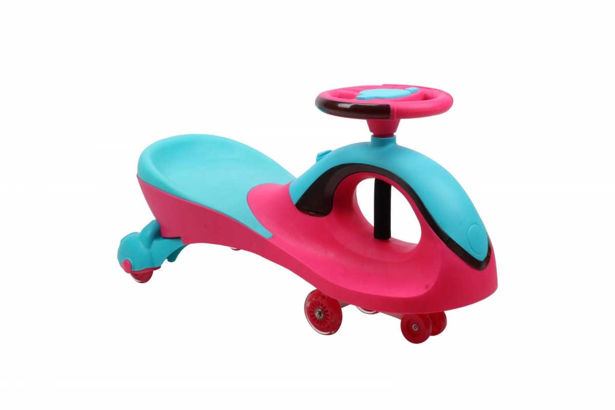 Ride-on Swing Car with music and light Pink-Sky 29855 (6973627529855)