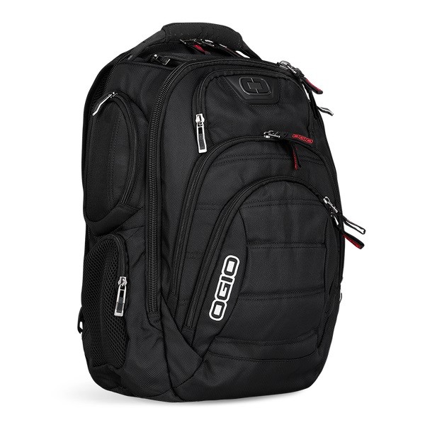 OGIO BACKPACK GAMBIT BLACK P/N: 111072_03 portatīvo datoru soma, apvalks