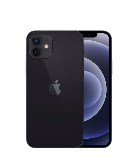 Apple | iPhone 12 | Black | 6.1  | XDR OLED | 2532 x 1170 pixels | Apple | A14 Bionic | Internal RAM 4 GB | 64 GB | Single SIM | Nano-SIM an Mobilais Telefons