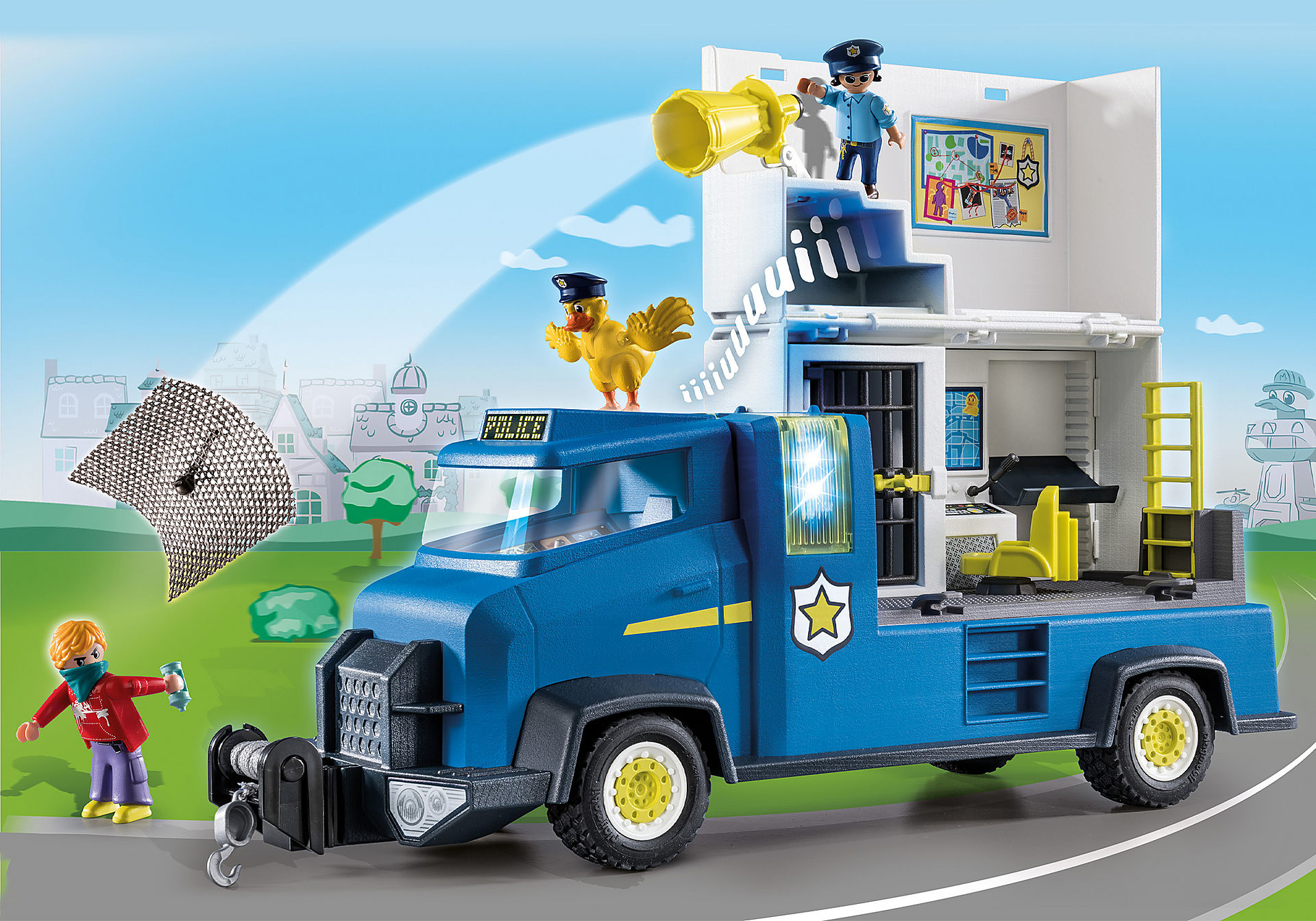 Playmobil DUCK ON CALL - Police Truck - 70912 konstruktors