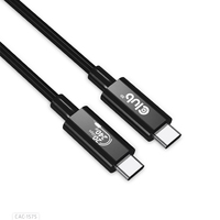 CLUB3D USB4 Gen2x2 Type-C Bi-Directional Cable 4K60Hz, Data 20Gbps, PD 240W(48V/5A) EPR M/M 2m USB kabelis