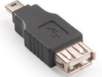 Zebra Adapter Usb Mini A Usb A Fem B Lack 682017469553 13-RDUYS08220007 iekārtas lādētājs