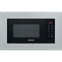 Indesit MWI 120 GX microwave Built-in Grill microwave 20 L 800 W Stainless steel Cepeškrāsns