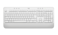 Logitech Signature K650 keyboard RF Wireless + Bluetooth QWERTY US International White 5099206105782 klaviatūra