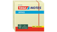 tesa Office Notes 400 Blatt Wurfel 75 x 75mm gelb biroja tehnikas aksesuāri